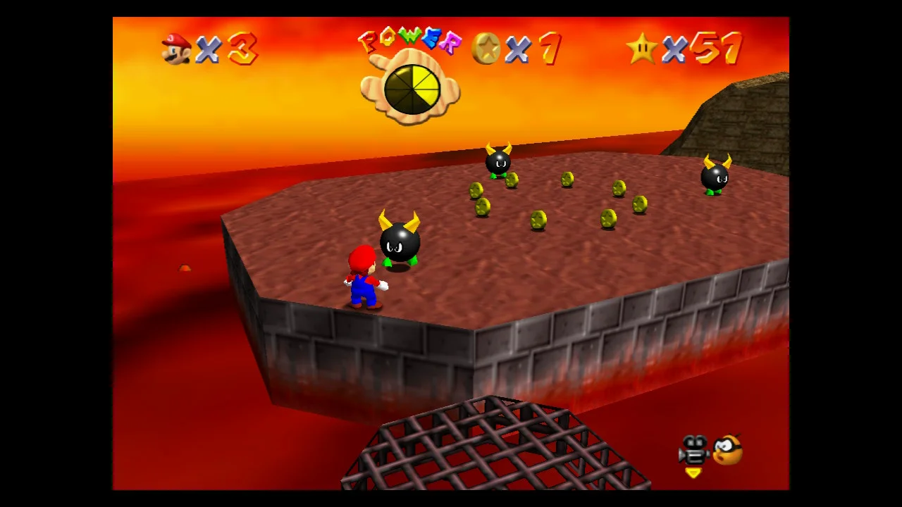 Super Mario 64 - 2. Bully the Bullies - Lethal Lava Land 2.