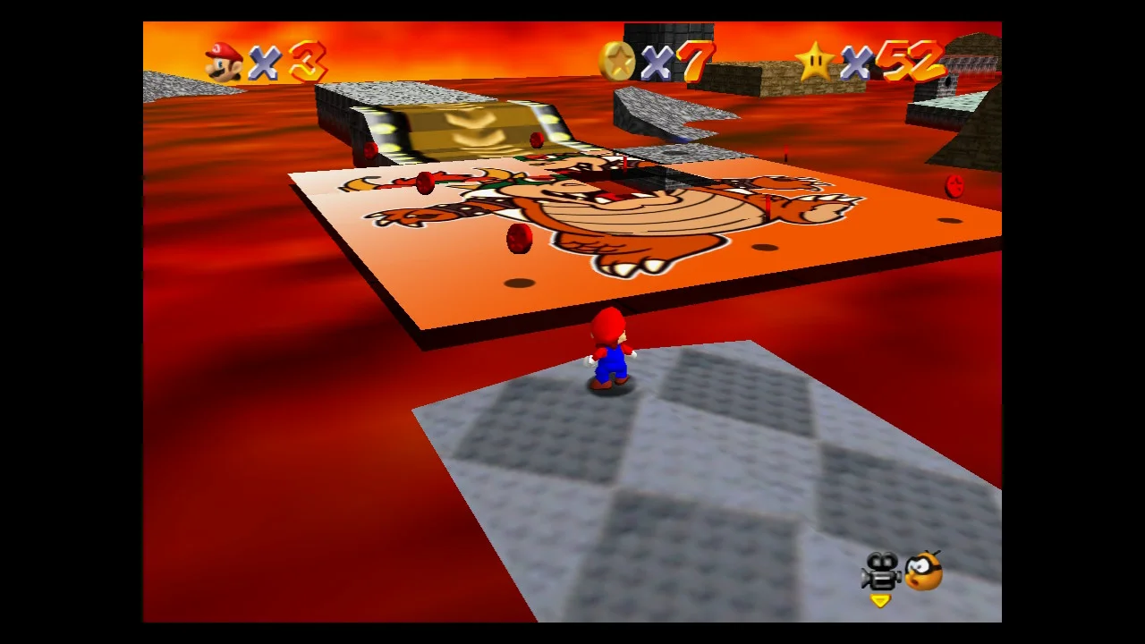 Super Mario 64 - 3. 8-Coin Puzzle with 15 Pieces - Lethal Lava Land 1.