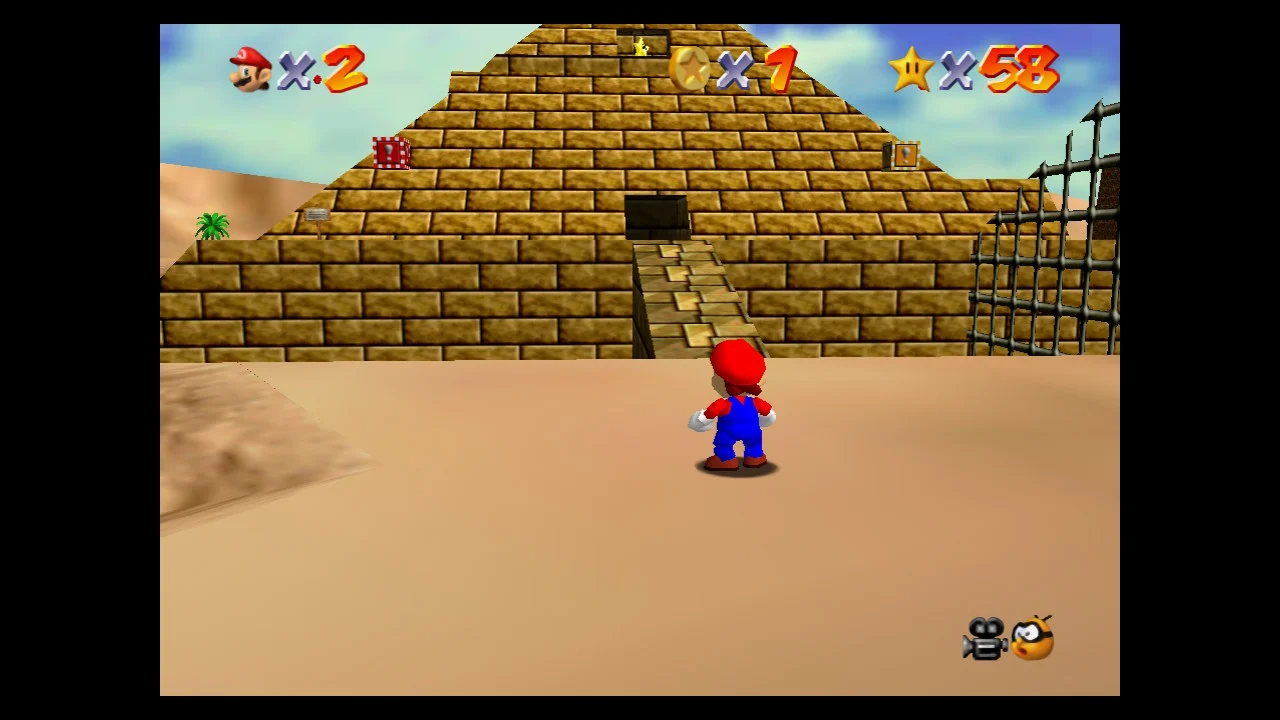 Super Mario 64 - 2. Shining Atop the Pyramid - Shifting Sand Land 1.