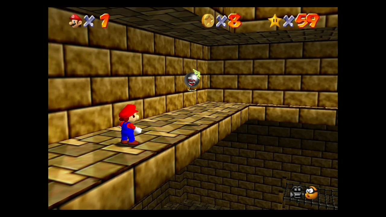 Super Mario 64 - 3. Inside the Ancient Pyramid - Shifting Sand Land 6.