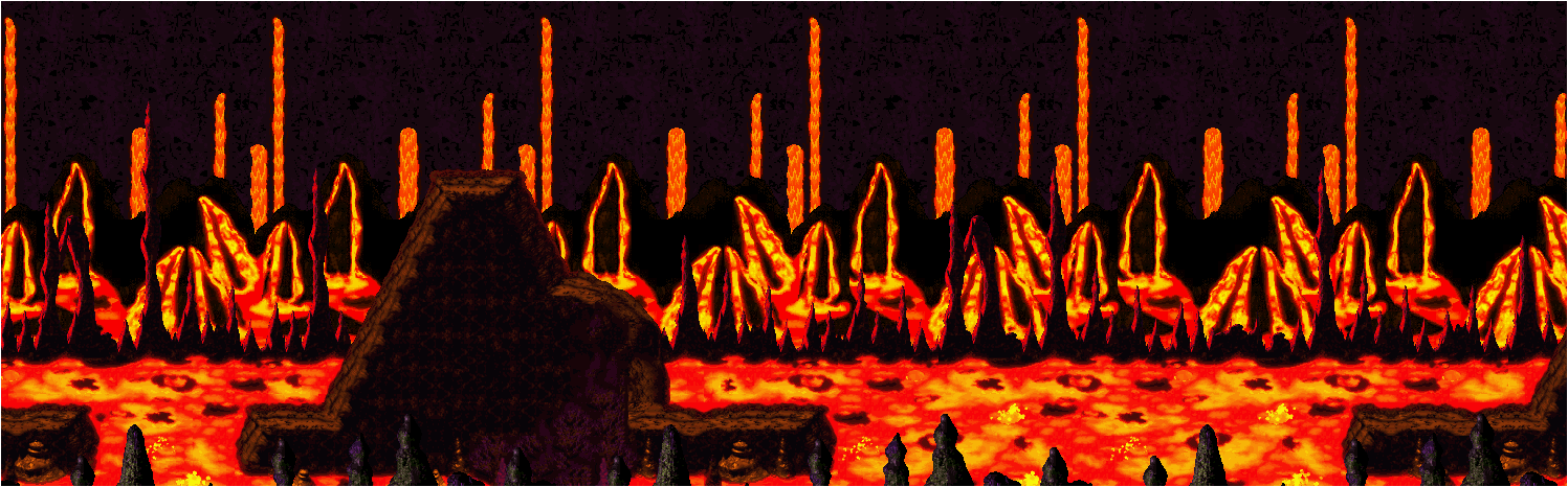 Donkey Kong Country 2: Diddy Kongs Quest Crocodile Cauldron - 6. Kleever's Kiln Map.