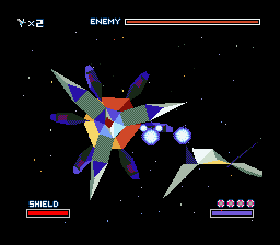 StarFox: Boss: Blade-Barrier.