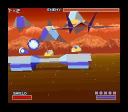 StarFox: Boss: Destructor.