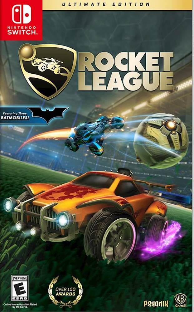 Switch® Rocket League - Ultimate Edition game box front.